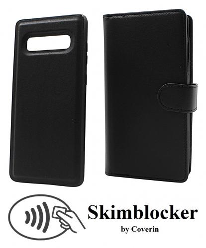 Skimblocker Samsung Galaxy S10 Plus XL Magnet Lommebok Deksel