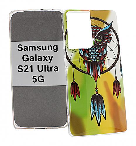 TPU Designdeksel Samsung Galaxy S21 Ultra 5G (G998B)