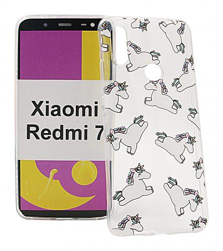 TPU Designdeksel Xiaomi Redmi 7