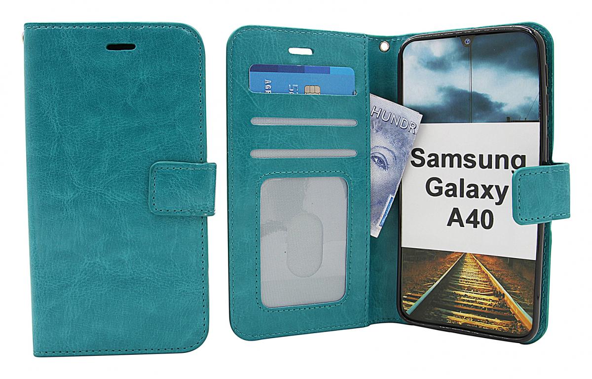 Crazy Horse Wallet Samsung Galaxy A40 (A405FN/DS)