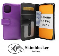Skimblocker Lommebok-etui iPhone 13 Pro (6.1)