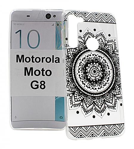 TPU Designdeksel Motorola Moto G8