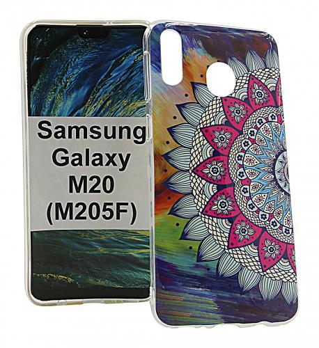 TPU Designdeksel Samsung Galaxy M20 (M205F)