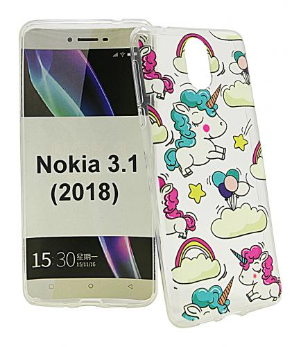 TPU Designdeksel Nokia 3.1 (2018)