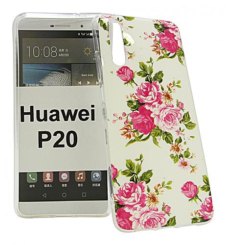 TPU Designdeksel Huawei P20