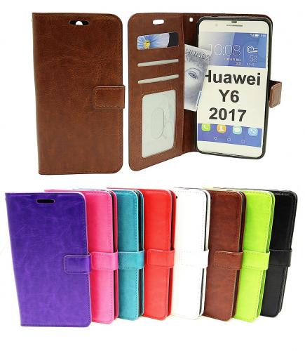 Crazy Horse Wallet Huawei Y6 2017 (MYA-L41)