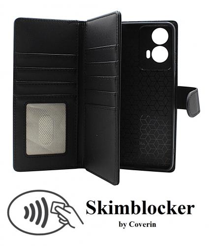 Skimblocker Motorola Moto E14 XL Magnet Lommebok Deksel