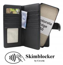 Skimblocker Motorola Edge 50 XL Magnet Lommebok Deksel