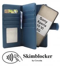 Skimblocker Sony Xperia 10 VI 5G XL Magnet Lommebok Deksel