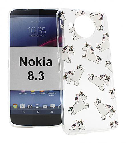 TPU Designdeksel Nokia 8.3