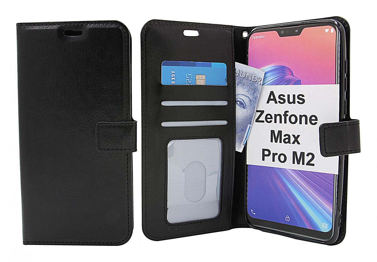 Crazy Horse Wallet Asus Zenfone Max Pro M2 (ZB631KL)
