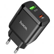 Hoco N5 Dual Vegglader Veggadapter