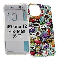 TPU Designdeksel iPhone 12 Pro Max (6.7)