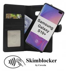 Skimblocker Samsung Galaxy S10 Plus Magnet Lommebok Deksel