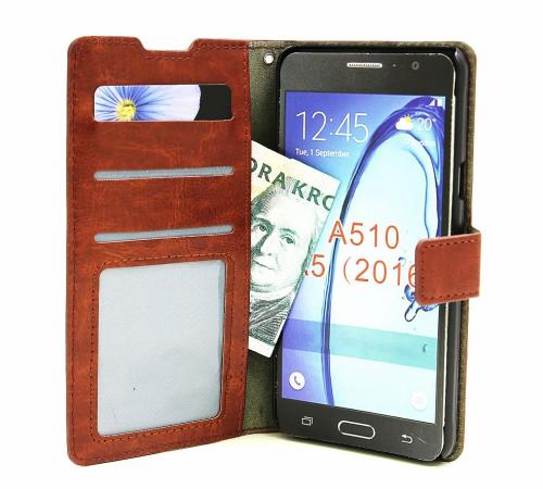 Crazy Horse Wallet Samsung Galaxy A5 2016 (A510F)