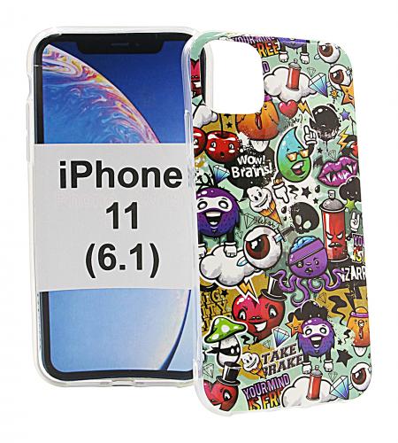 TPU Designdeksel iPhone 11 (6.1)