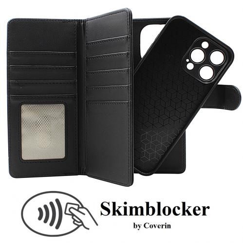 Skimblocker iPhone 15 Pro Max XL Magnet Lommebok Deksel