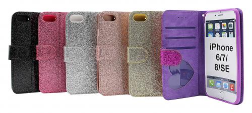 Standcase Glitter Wallet iPhone 7/8/SE 2nd Gen.