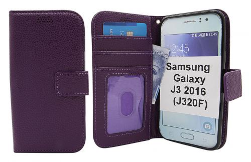 New Standcase Wallet Samsung Galaxy J3 2016 (J320F)