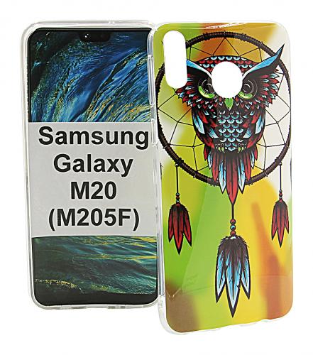 TPU Designdeksel Samsung Galaxy M20 (M205F)