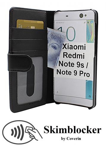 Skimblocker Lommebok-etui Xiaomi Redmi Note 9s / Note 9 Pro