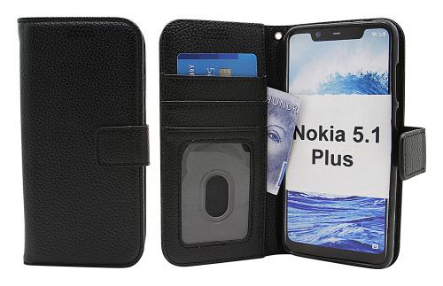 Standcase Wallet Nokia 5.1 Plus