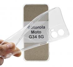 Ultra Thin TPU Deksel Motorola Moto G34 5G