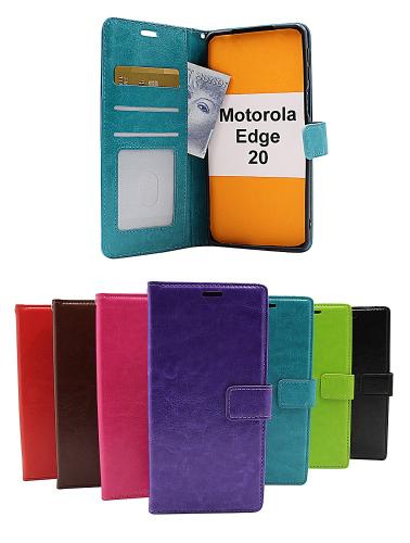 Crazy Horse Wallet Motorola Edge 20