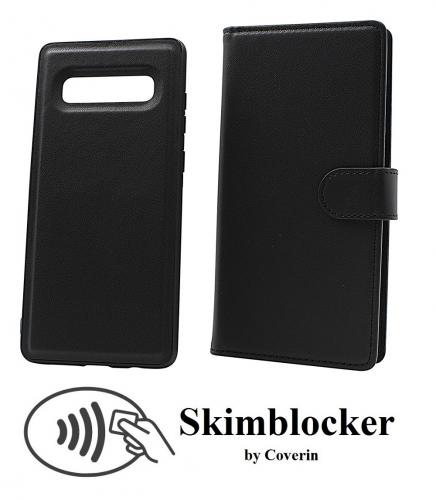 Skimblocker Samsung Galaxy S10 Plus Magnet Lommebok Deksel