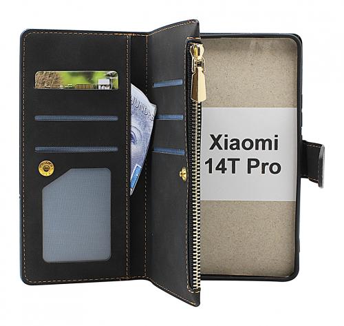 XL Xiaomi 14T Pro Luksus Lommebok Deksel