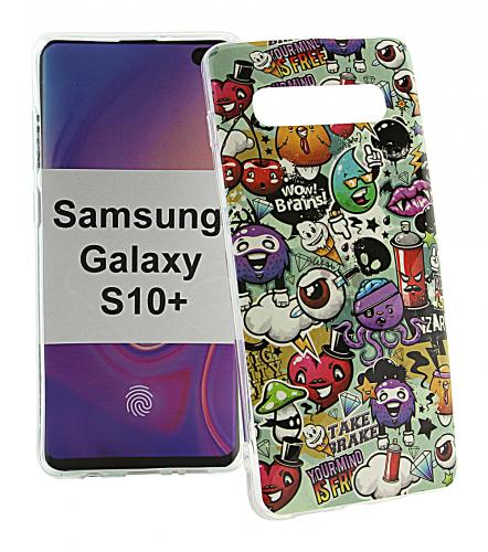 TPU Designdeksel Samsung Galaxy S10+ (G975F)