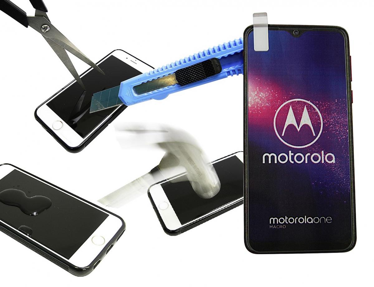 Skjermbeskyttelse av glass Motorola One Macro