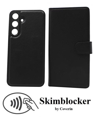 Skimblocker Samsung Galaxy S25+ Magnet Lommebok Deksel