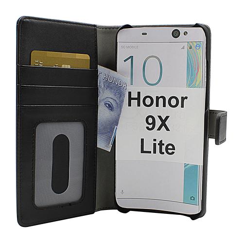 Skimblocker Magnet Wallet Huawei Honor 9X Lite