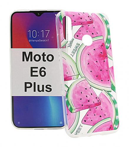 TPU Designdeksel Motorola Moto E6 Plus