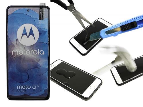 Skjermbeskyttelse av glass Motorola Moto G24 Power