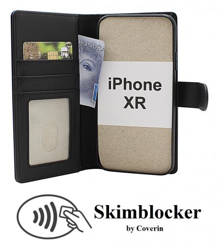 Skimblocker iPhone XR Magnet Lommebok Deksel