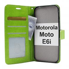 Crazy Horse Wallet Motorola Moto E6i