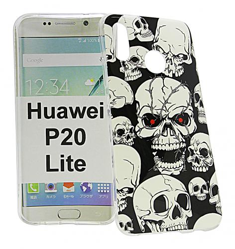 TPU Designdeksel Huawei P20 Lite