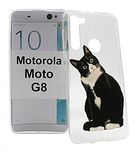 TPU Designdeksel Motorola Moto G8