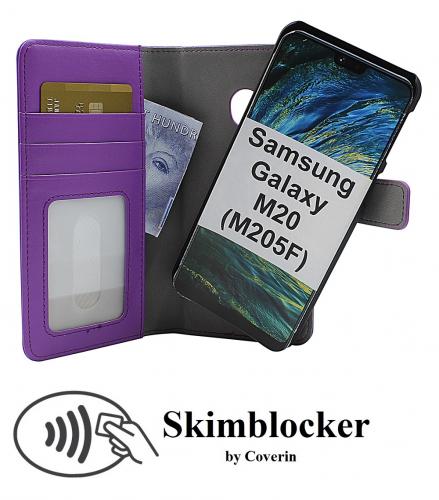 Skimblocker Magnet Wallet Samsung Galaxy M20 (M205F)