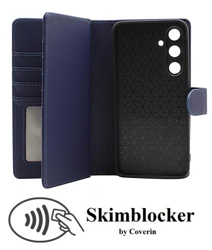 Skimblocker Samsung Galaxy S24 FE XL Magnet Lommebok Deksel