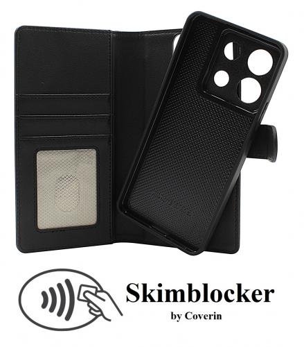 Skimblocker Xiaomi Redmi Note 13 Pro 5G Magnet Lommebok Deksel