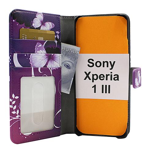 Skimblocker Magnet Designwallet Sony Xperia 1 III (XQ-BC52)