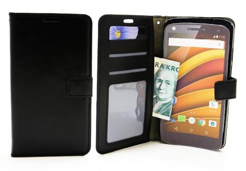 Crazy Horse Wallet Lenovo Motorola Moto X Force