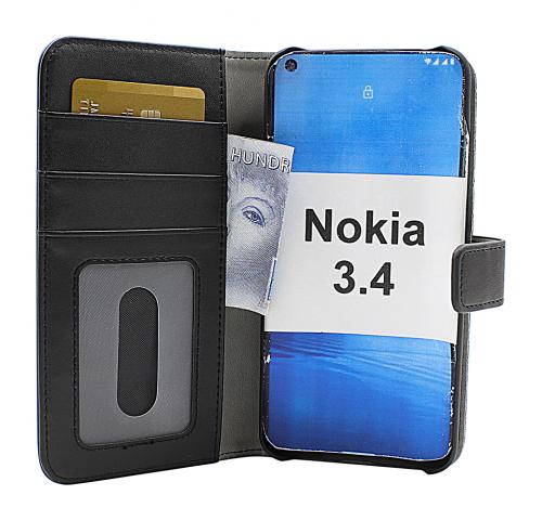 Skimblocker Magnet Wallet Nokia 3.4