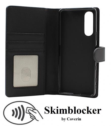 Skimblocker Sony Xperia 5 II Magnet Lommebok Deksel