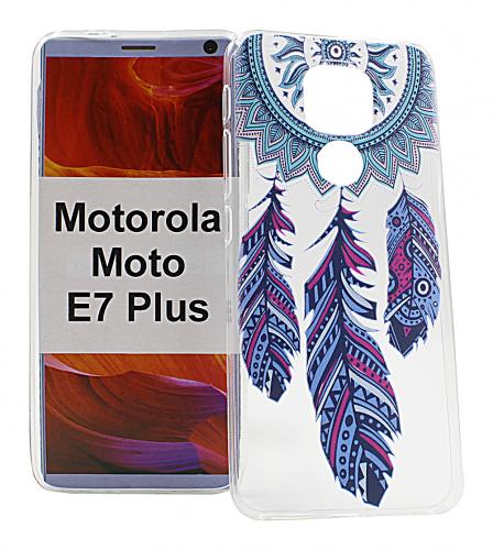 TPU Designdeksel Motorola Moto E7 Plus