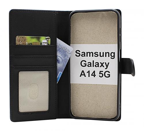 Skimblocker Samsung Galaxy A14 4G / 5G Lommebok Deksel