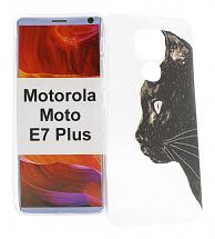 TPU Designdeksel Motorola Moto E7 Plus